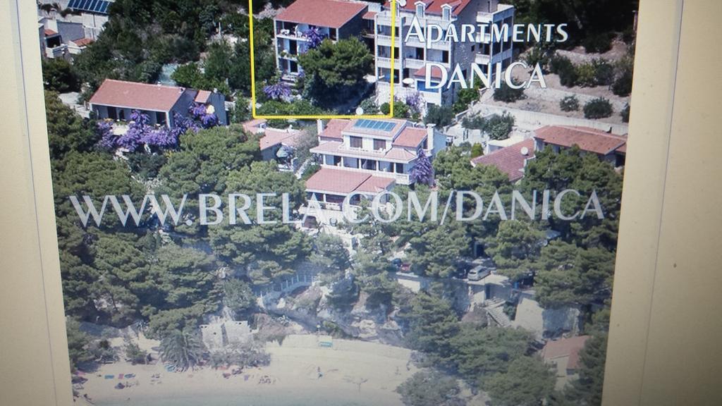 Apartment Danica Брела Екстериор снимка